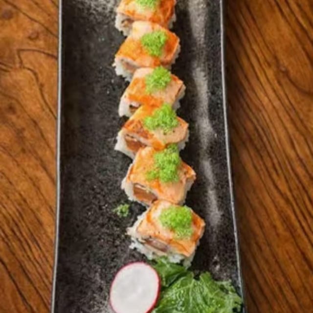 Crazy Salmon Roll.