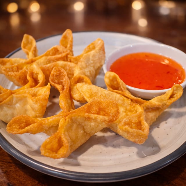 Crab Rangoon.