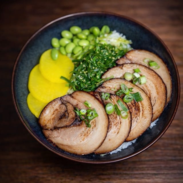 Chashu Rice Bowl.