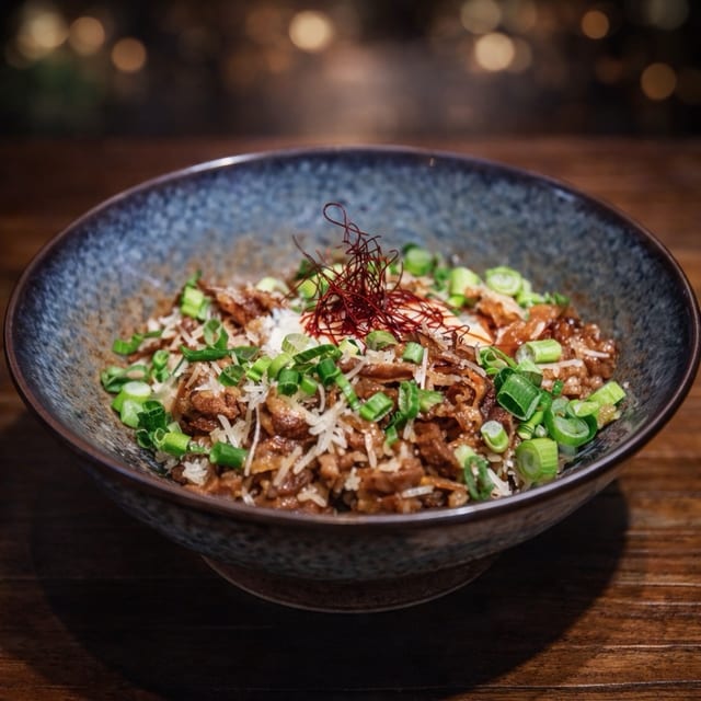 Abura Soba / Spicy Abura Soba Ramen.